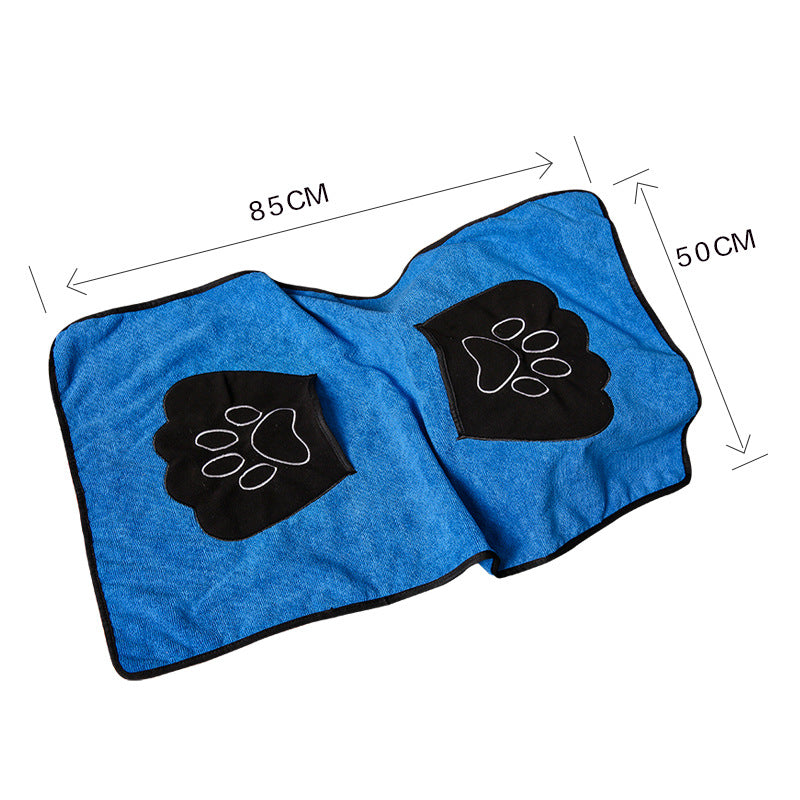 Pet absorbent towel bath towel