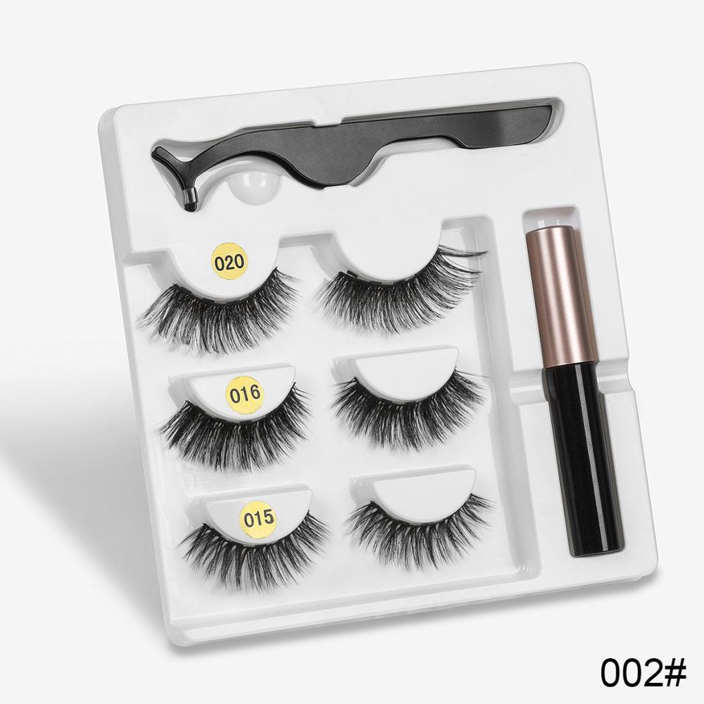 Magnetic false eyelashes