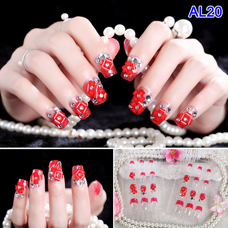 Nail art nail clips