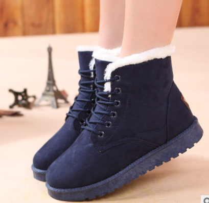 Neue damen schnee stiefel großhandel winter neue frauen winter schuhe frauen warme rohr weibliche baumwolle schuhe stiefel