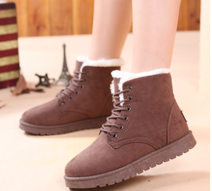 Neue damen schnee stiefel großhandel winter neue frauen winter schuhe frauen warme rohr weibliche baumwolle schuhe stiefel