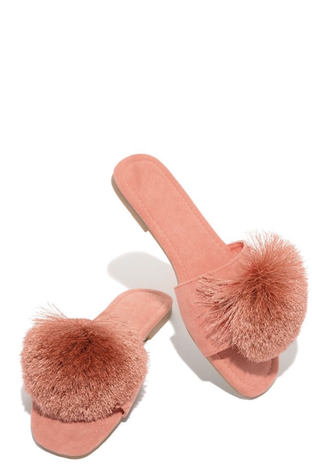 New summer furry sandals