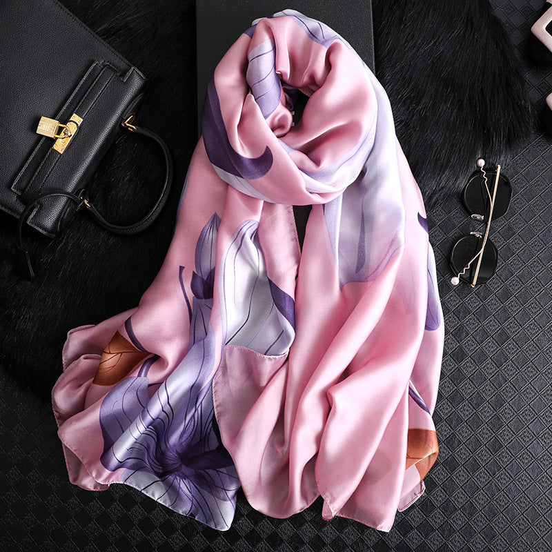 Long air conditioning thick shawl