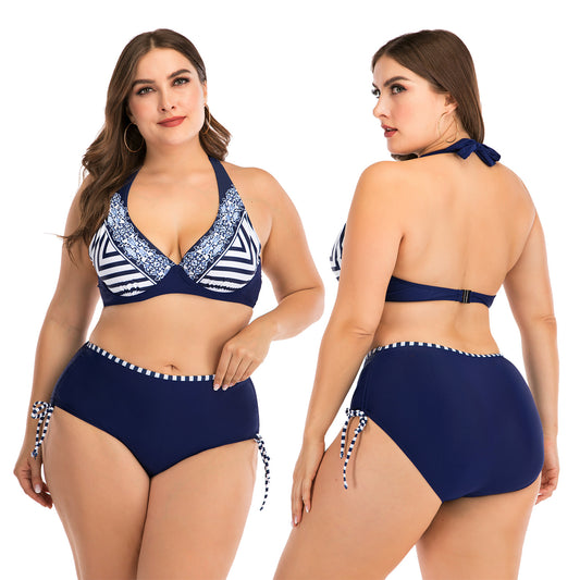 Fat woman underwire bikini