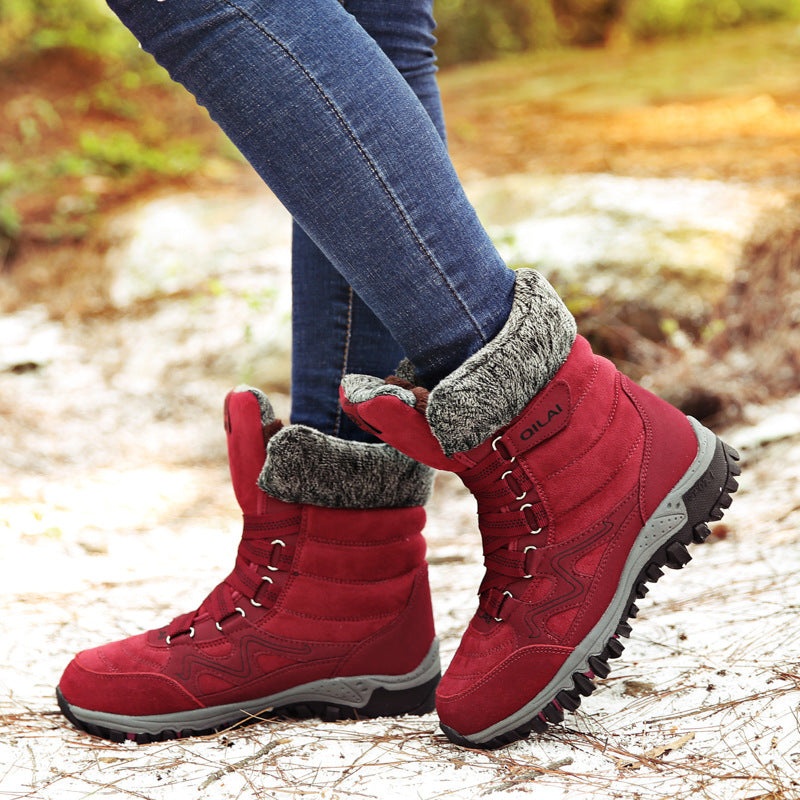 Introducing ComfyCotton Boots—soft, warm, and perfect for a cozy and stylish stride.