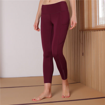 Bedruckte Stretch-Yogahose Jogginghose