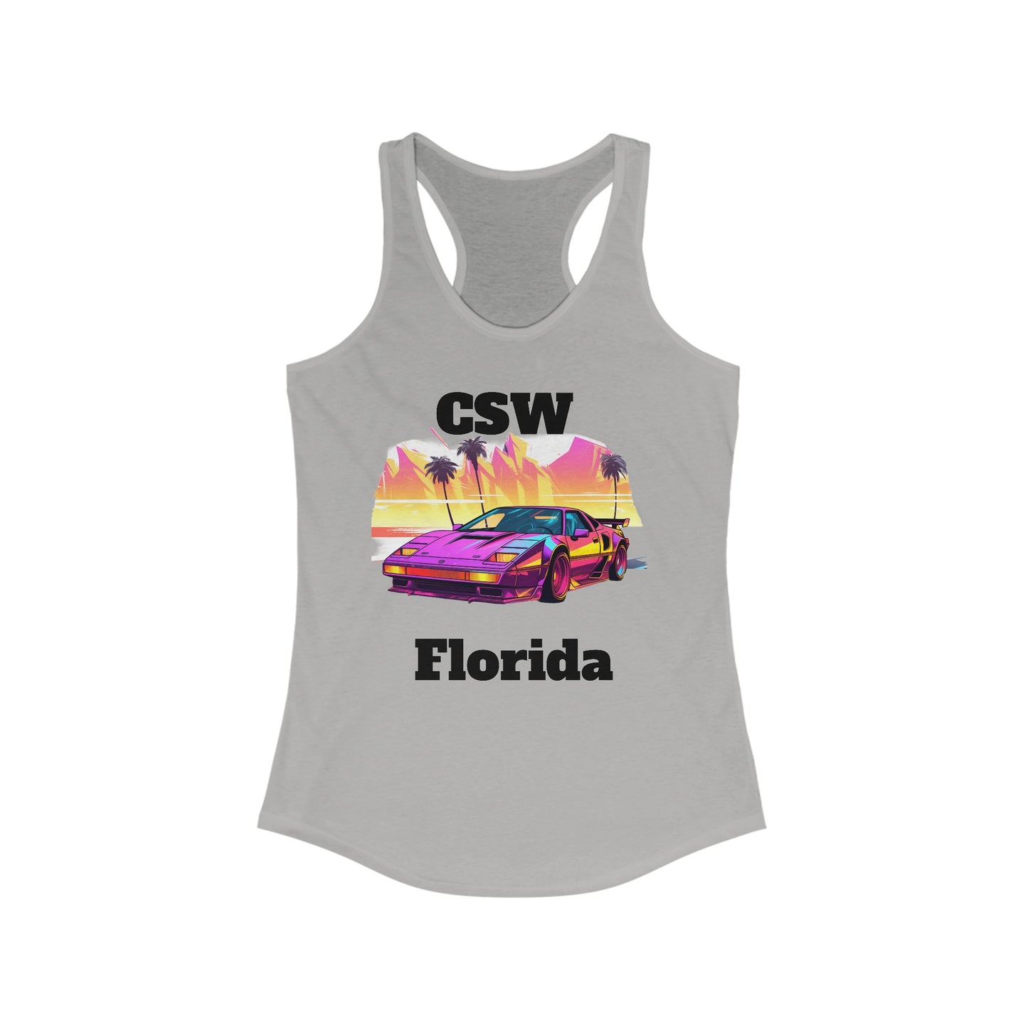 CSW Florida Ferraro Women's Ideal Racerback Tank by Cozy Winter Store (ships within USA only)