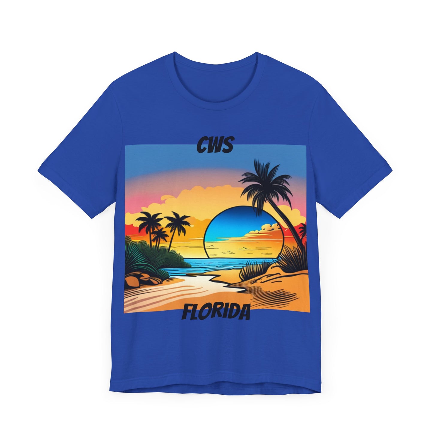 CWS Florida Unisex Jersey Short Sleeve Tee By Cozy Winter Store (ships within USA only)