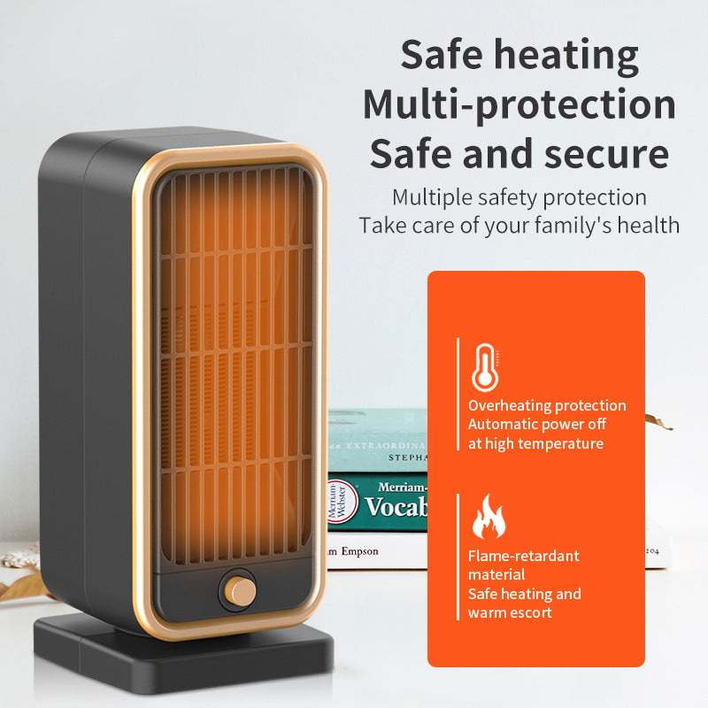 VertiHeat: Vertical household PTC ceramic heater for efficient warmth.