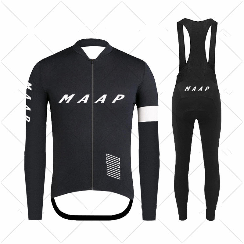 Spring And Autumn Thermal Cycling Jersey Long-sleeve Overalls