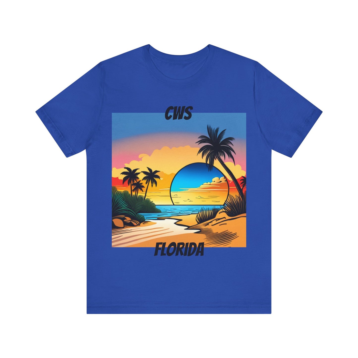 CWS Florida Unisex Jersey Short Sleeve Tee By Cozy Winter Store (ships within USA only)