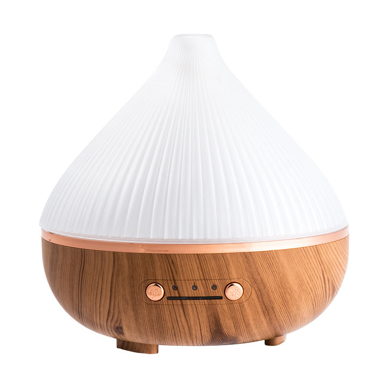 Desktop Wood Grain Humidifier Atomizing Humidifier Multifunctional Aroma Diffuser Diffuser Color Atmosphere Night Light