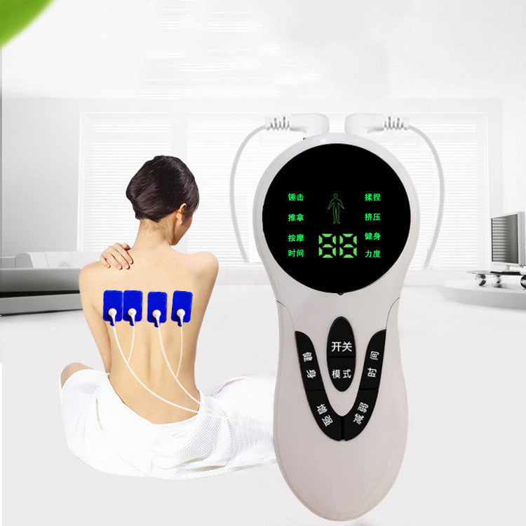 Digitaler Meridian-Massager mit zwei Ausgängen und Ladefunktion