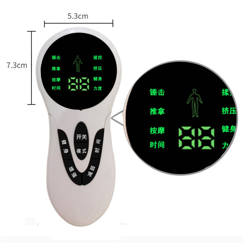 Digitaler Meridian-Massager mit zwei Ausgängen und Ladefunktion