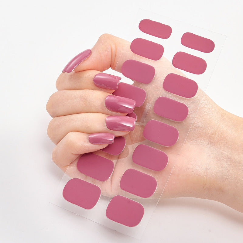 Nagelaufkleber Buchstaben Farbe Nail Art Aufkleber Vollaufkleber