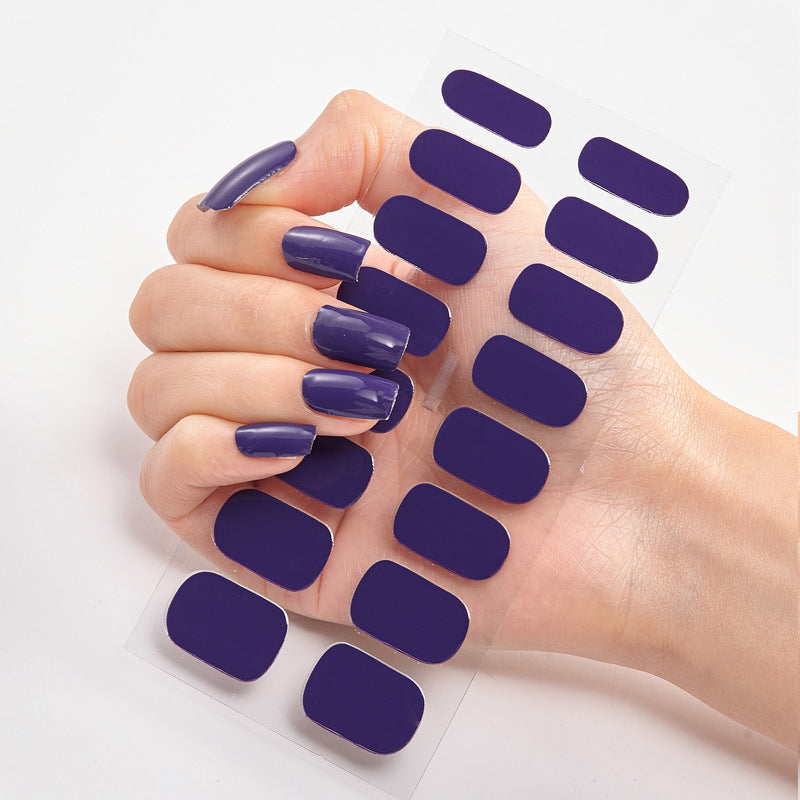 Nagelaufkleber Buchstaben Farbe Nail Art Aufkleber Vollaufkleber