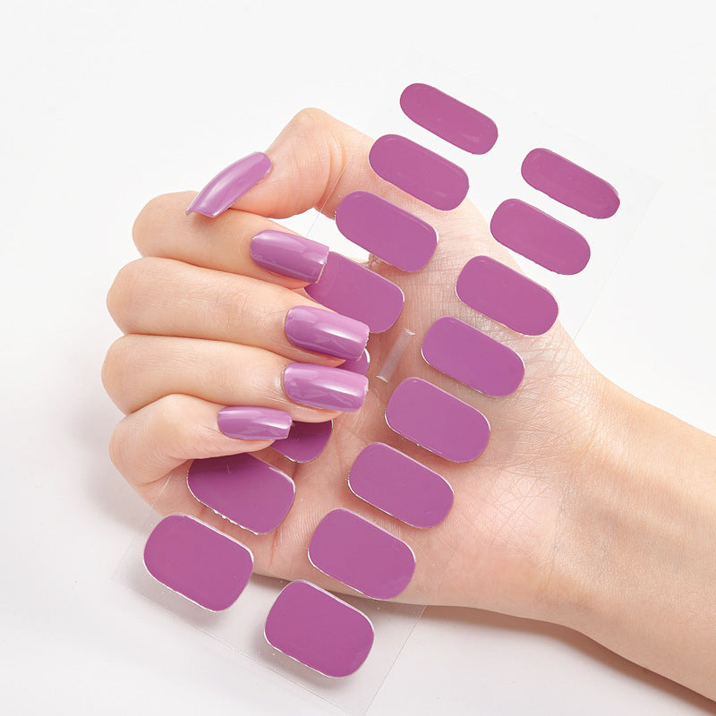 Nagelaufkleber Buchstaben Farbe Nail Art Aufkleber Vollaufkleber