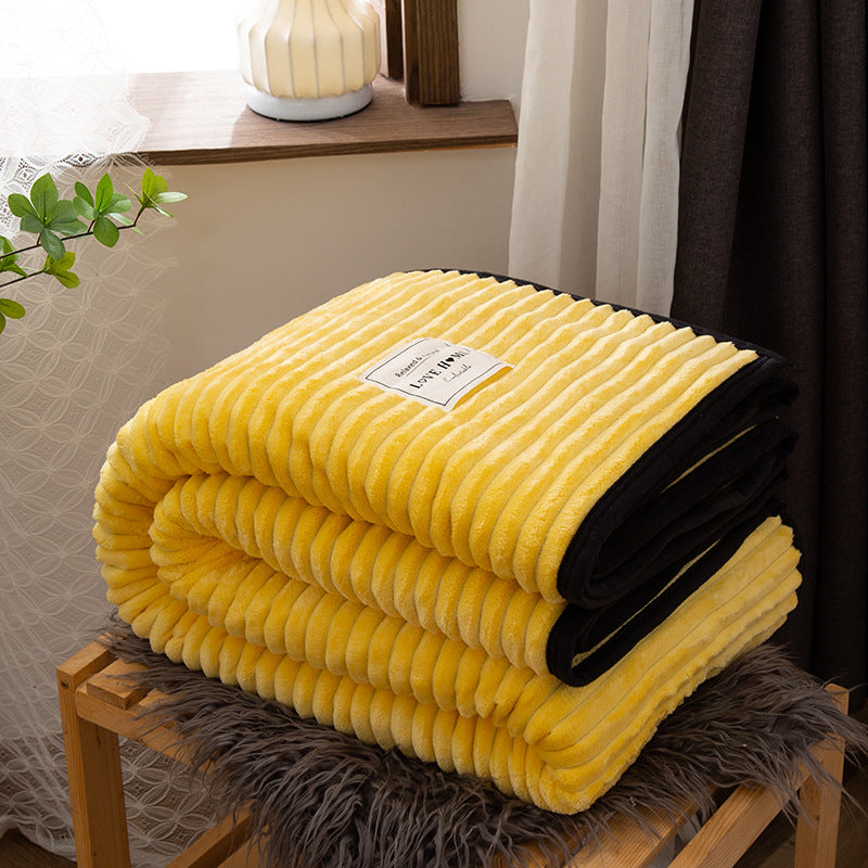 Magic Fleece Blanket Multifunctional Blanket Thickening Fleece Nap Air Conditioning Blanket