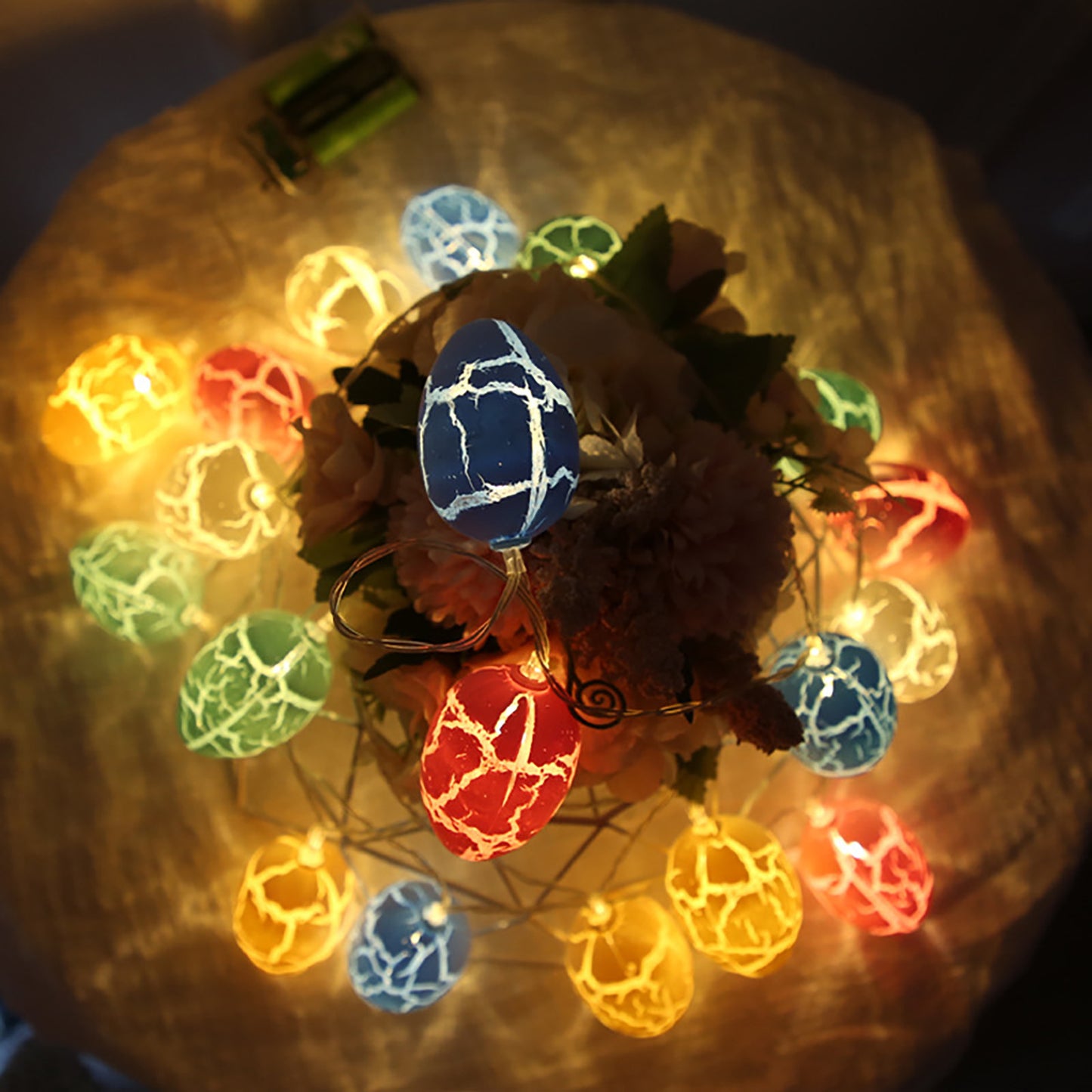 Cracked Easter Egg LED  String Light