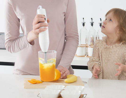 Küche Herd Stabmixer Kochen