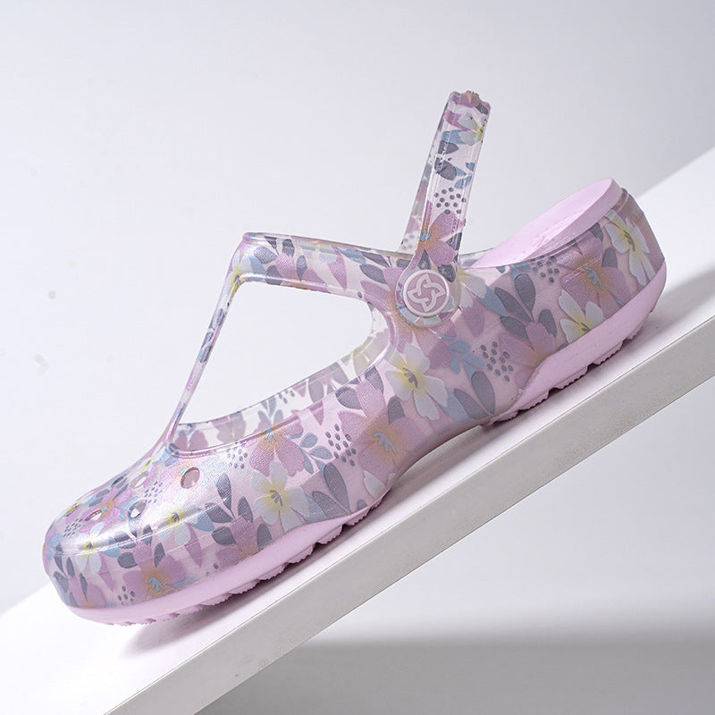 Summer Women's Hole Jelly Beach Sandals