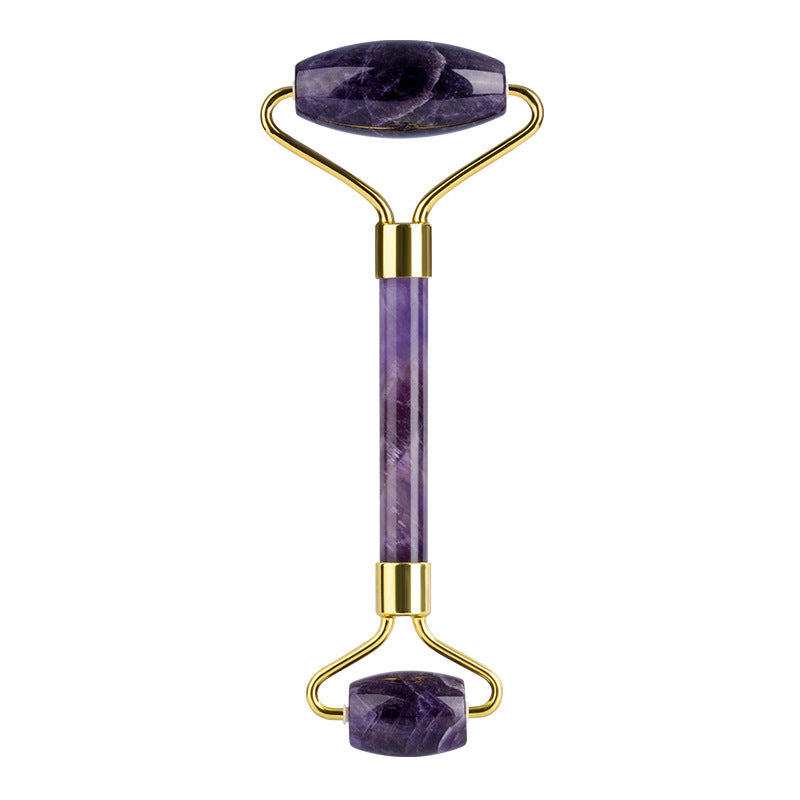 Amethyst Roller Single and Double-Headed Amethyst Roller Beauty Jade Massager