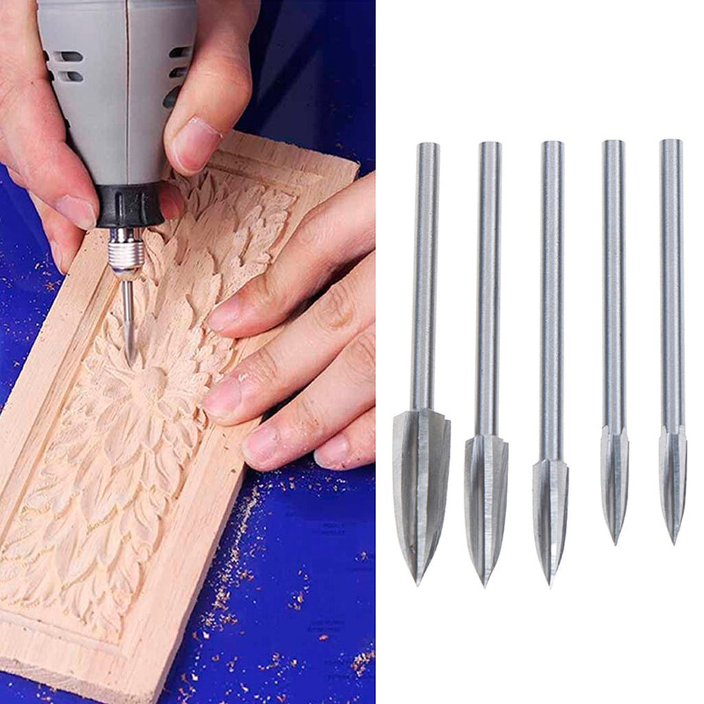 Wood Carving Woodworking Set Milling Cutter Marking Point