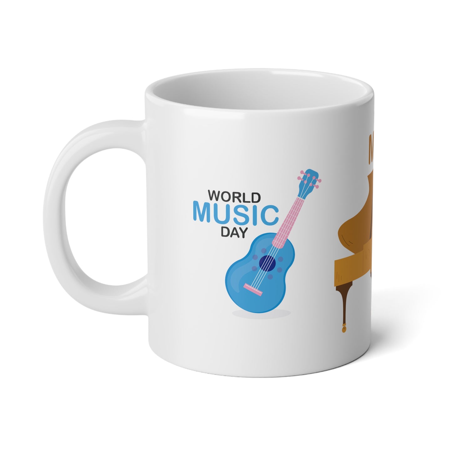 CWS Celebrations World Music Day Jumbo Mug, 20oz