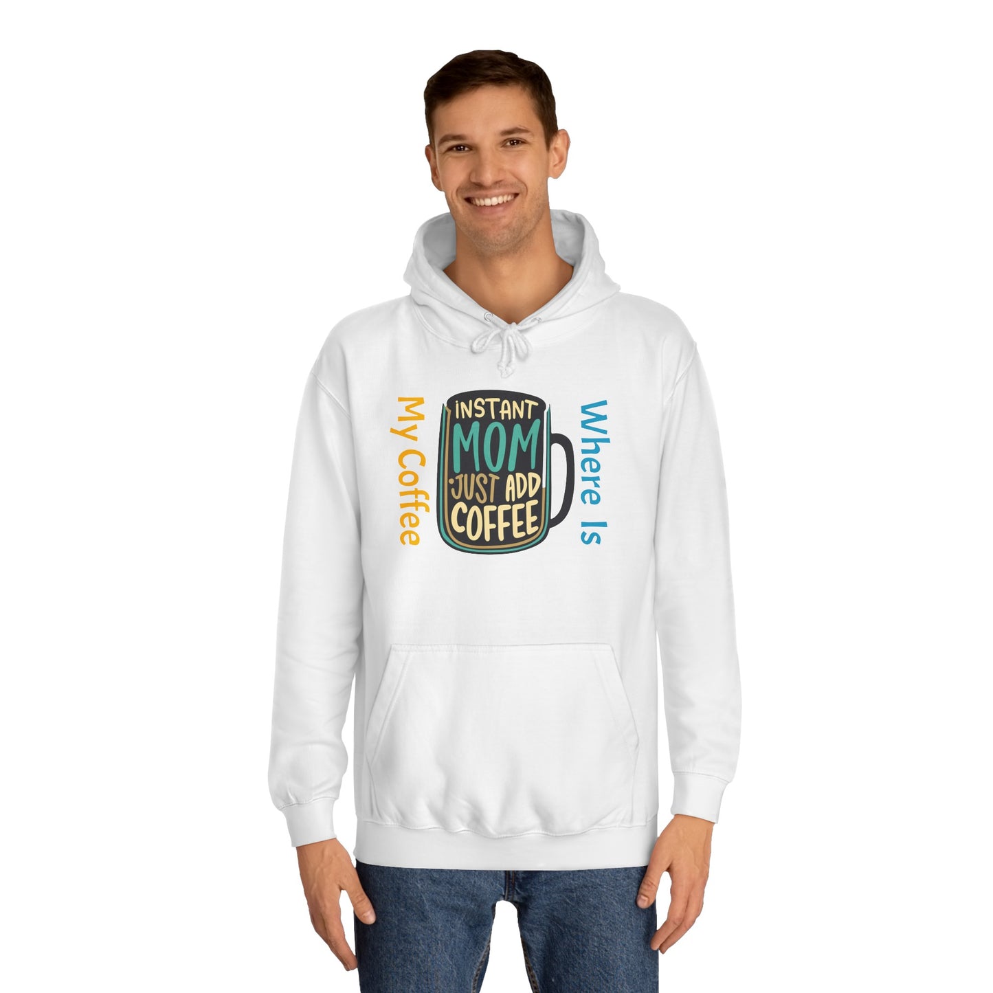 CWS Coffee Lover Unisex College Hoodie By Cozy Winter Store