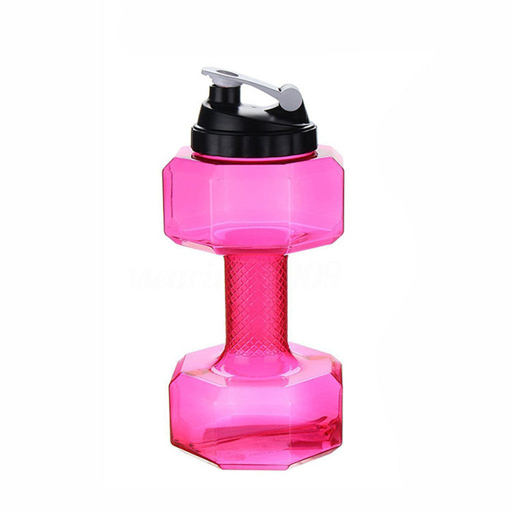 Fitness Dumbbell Cup Creative Sports Water Bottle Men