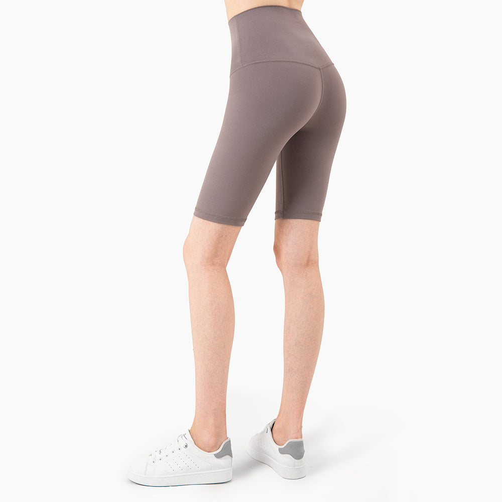 Yogahose Damen Fünf-Punkt-Fitnesshose