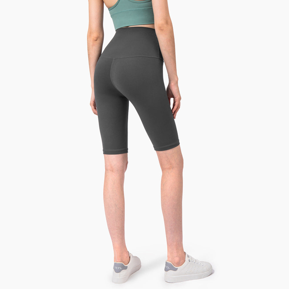 Yogahose Damen Fünf-Punkt-Fitnesshose