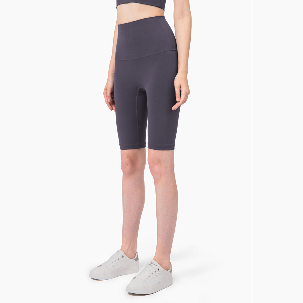 Yogahose Damen Fünf-Punkt-Fitnesshose