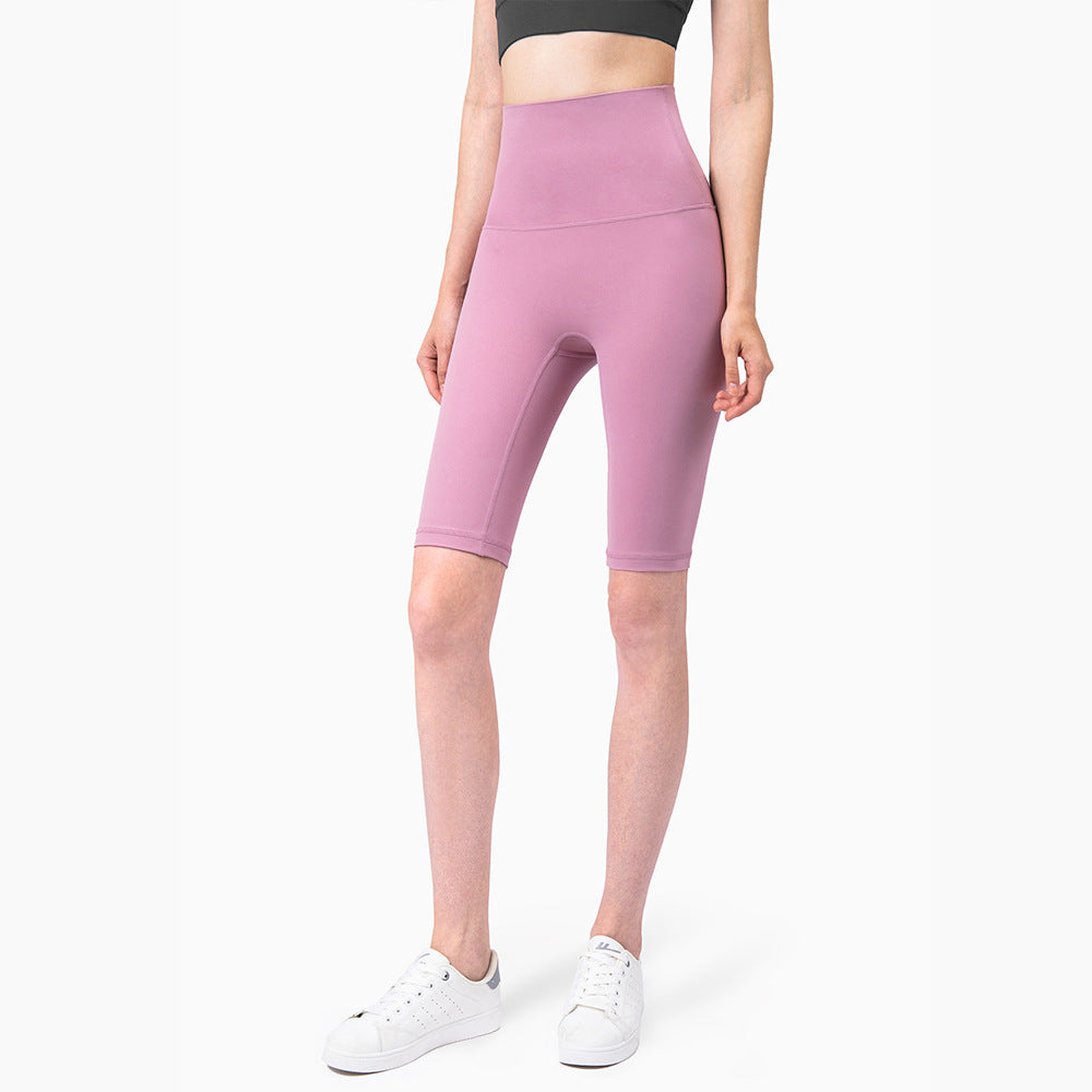 Yogahose Damen Fünf-Punkt-Fitnesshose