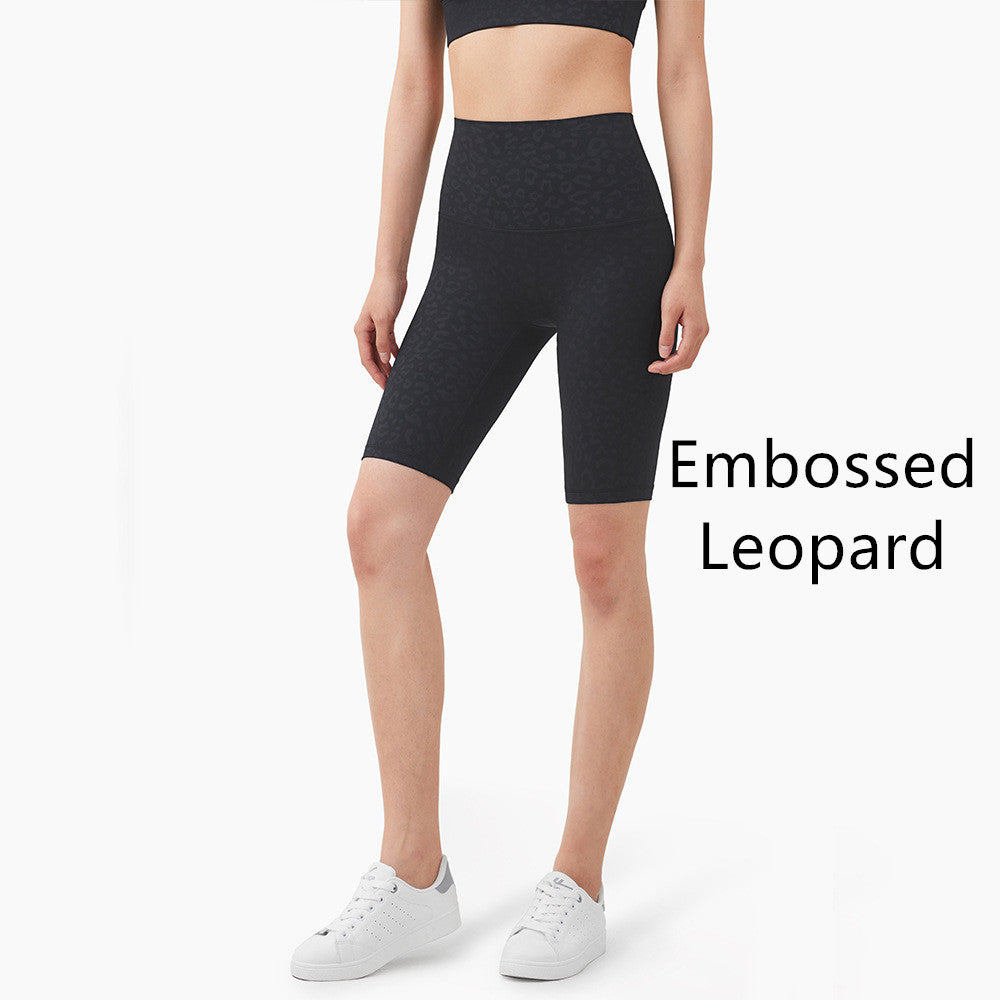 Yogahose Damen Fünf-Punkt-Fitnesshose