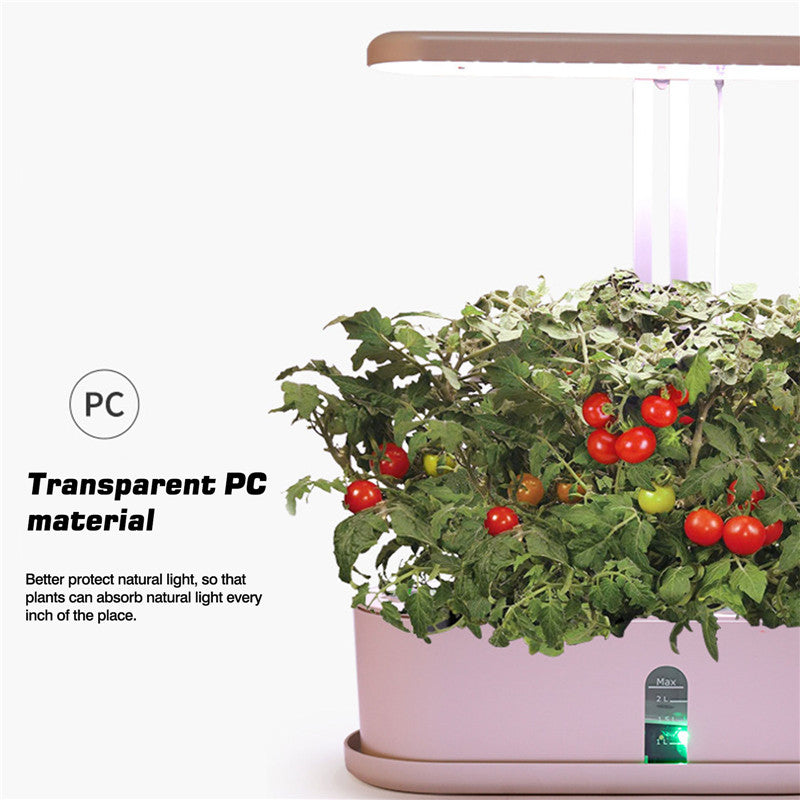 Vollspektrum LED Pflanzenwachstumslicht Lazy Flower Planter