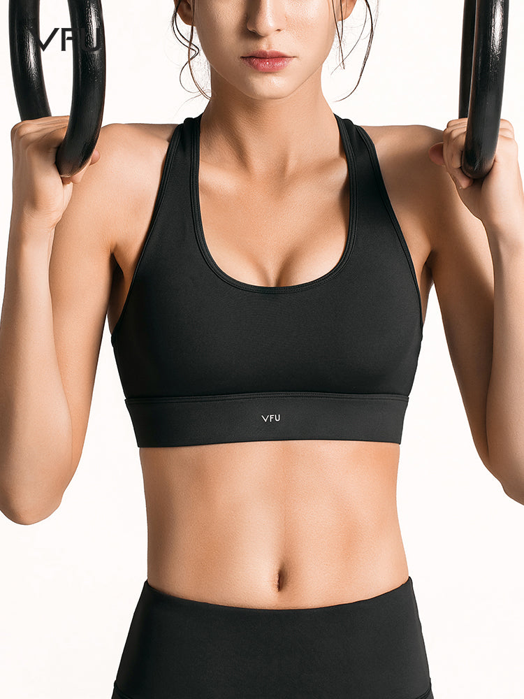 VFU Anti-Sagging Sports Bra Running Shockproof Gathering Stereotype Fitness Vest Professional Underwear Female Bra Spring Summer N