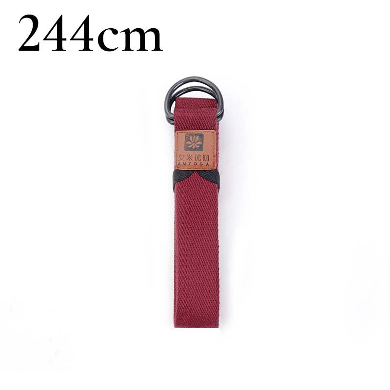 Export Thick Polyester Cotton Yoga Stretch Belt