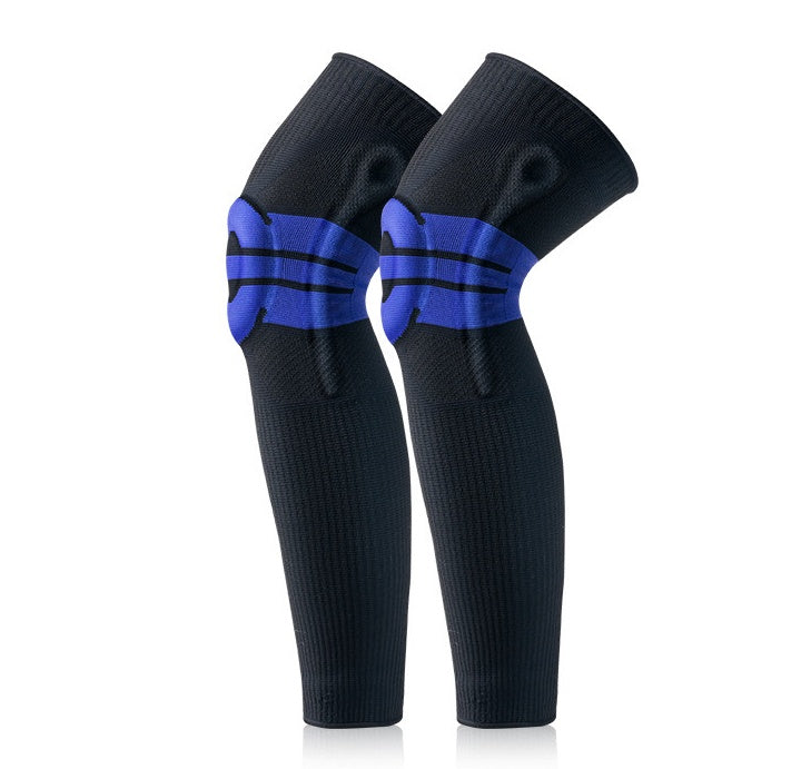 Sports Knee Protector Long Knitted Warm Compression Leggings Basketball Football Meniscus Patella Protector