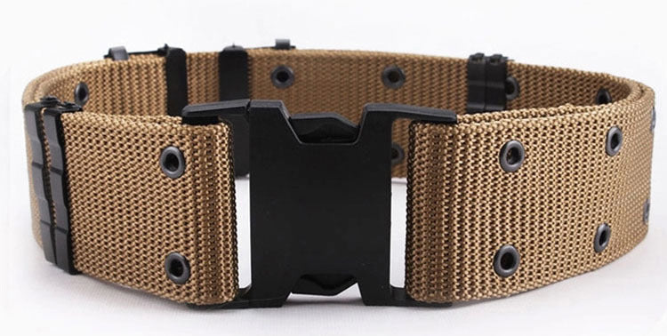 Outer Belt Special Forces CS Tactical Belt Nylon Braided Armed Camouflage Belt Military Training Belt