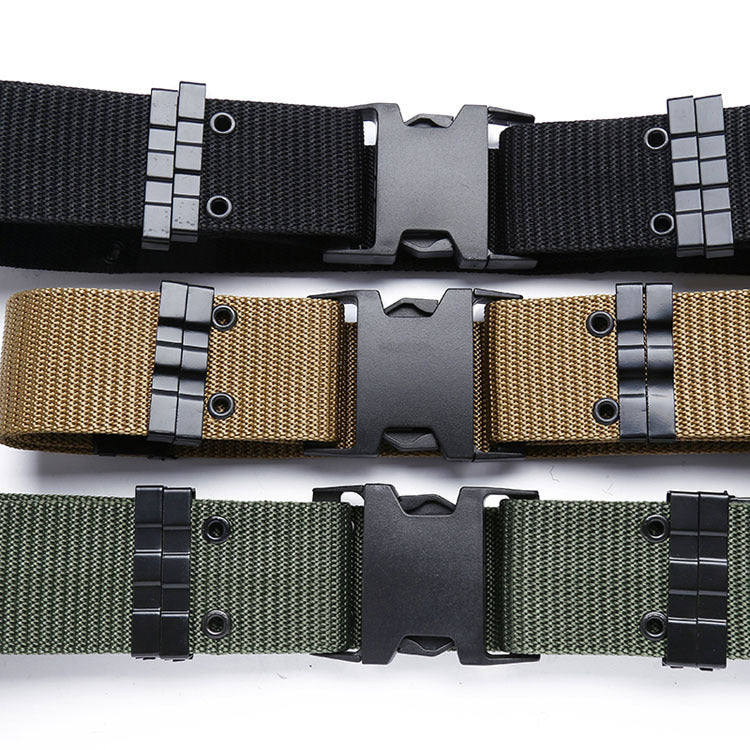 Outer Belt Special Forces CS Tactical Belt Nylon Braided Armed Camouflage Belt Military Training Belt