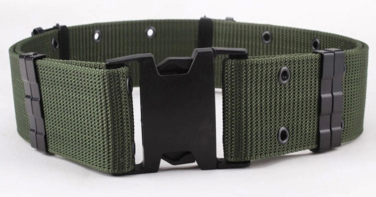 Outer Belt Special Forces CS Tactical Belt Nylon Braided Armed Camouflage Belt Military Training Belt