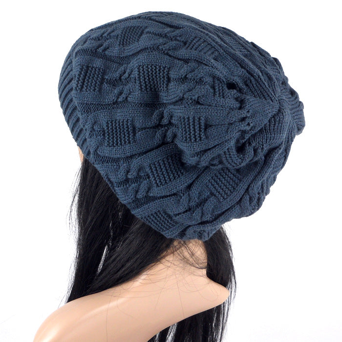 Hat Female Winter Tide Korean Version Of Wild Wool Hat Knitted Hat