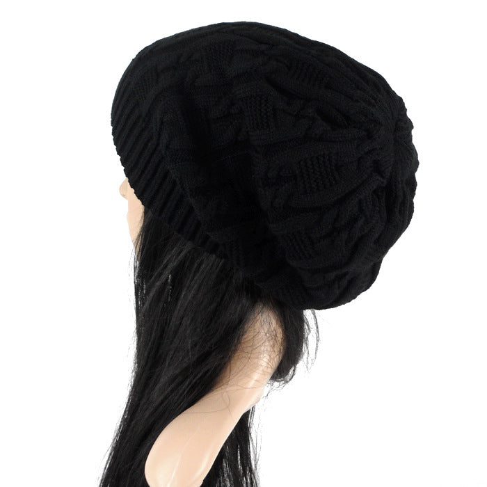 Hat Female Winter Tide Korean Version Of Wild Wool Hat Knitted Hat