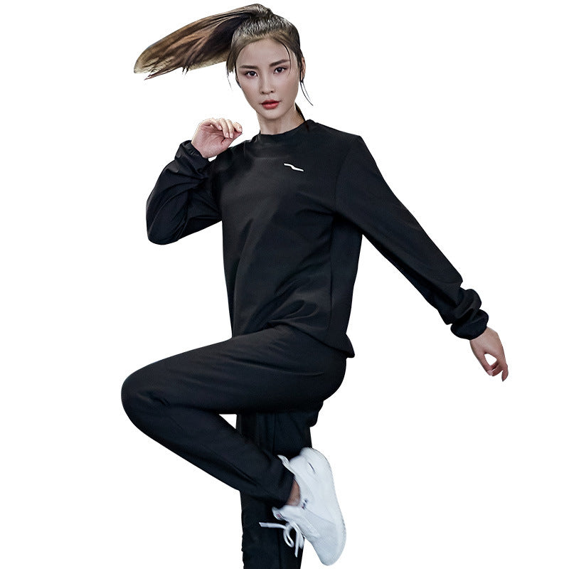 Women's Sweat Suit Round Neck Long Sleeve Loose Sweat Suit Suit