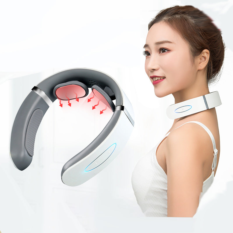 Multifunctional Shoulder And Neck Massager With Constant Temperature And Hot Compress