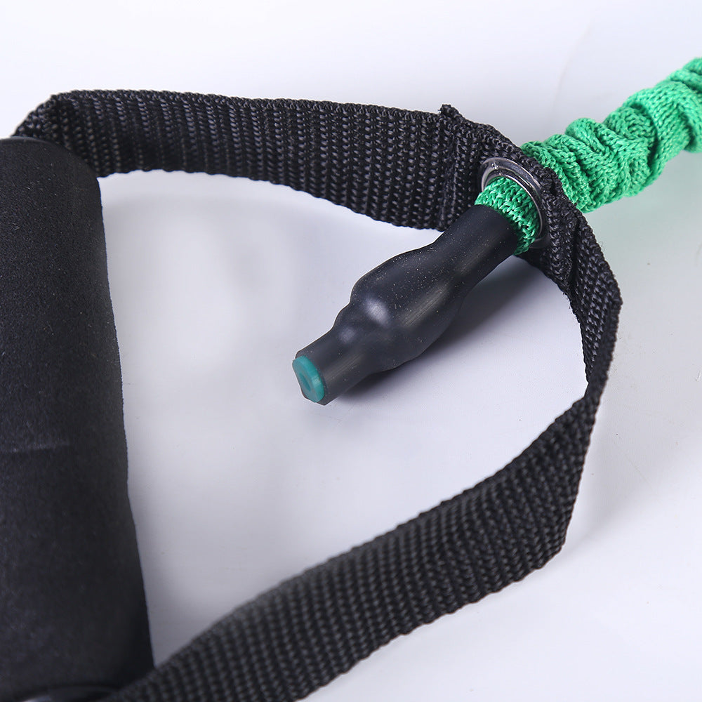 Stretchable Cloth Cover Anti-breaking One-word Tension Device Pull Rope Fitness Resistance Band Sports Elastic BandSupplies