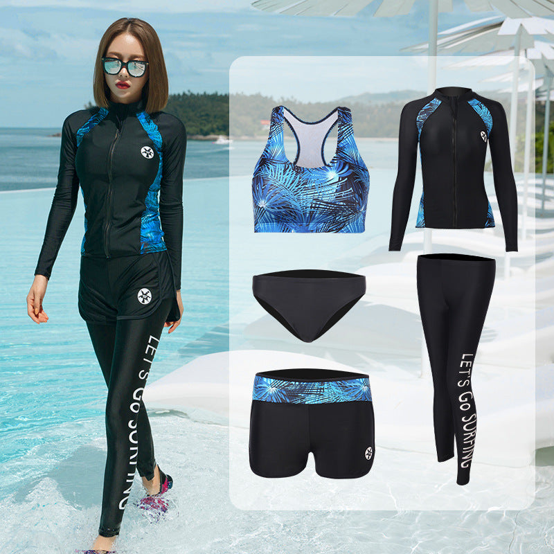 Long-sleeved Trousers Jellyfish Suit Snorkeling Surfing Swimsuit Suit