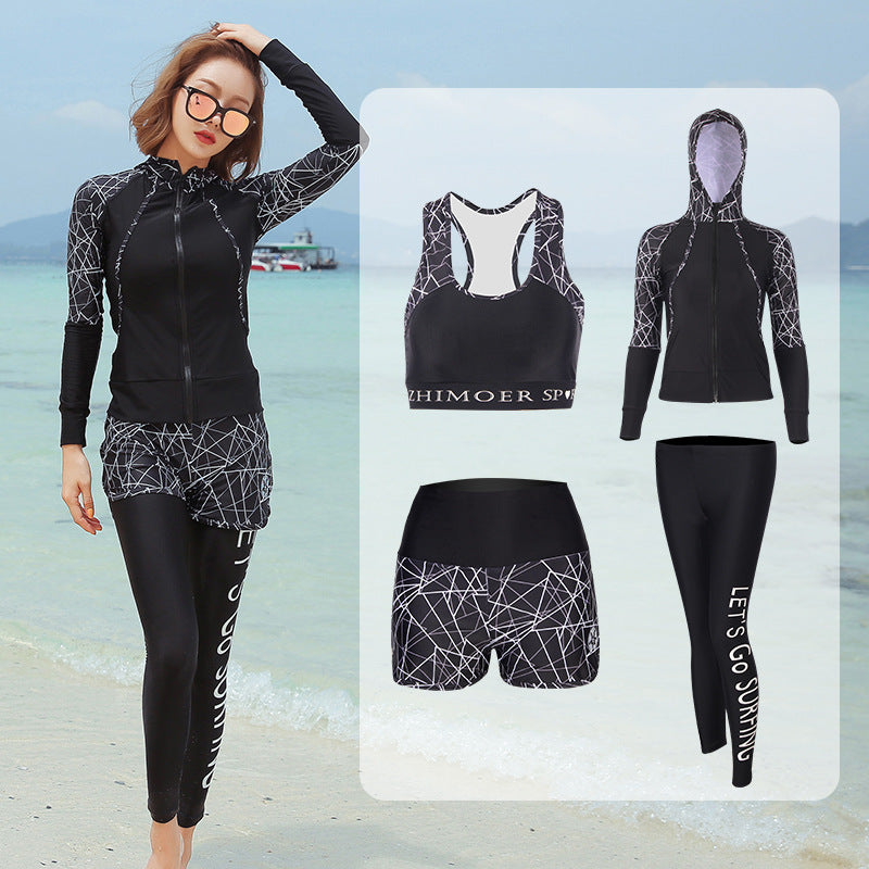 Long-sleeved Trousers Jellyfish Suit Snorkeling Surfing Swimsuit Suit