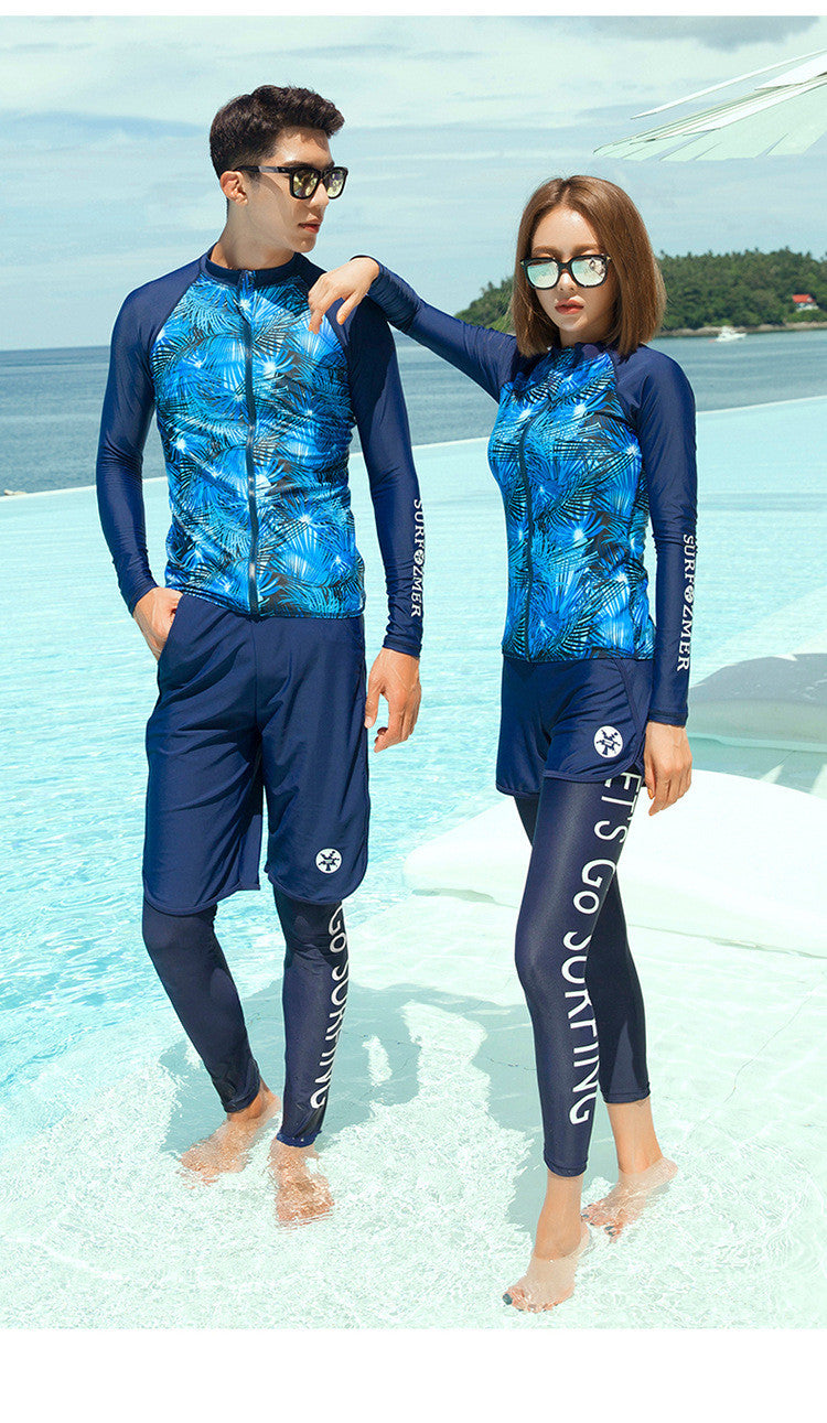 Long-sleeved Trousers Jellyfish Suit Snorkeling Surfing Swimsuit Suit